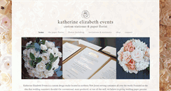 Desktop Screenshot of katherineelizabethevents.com